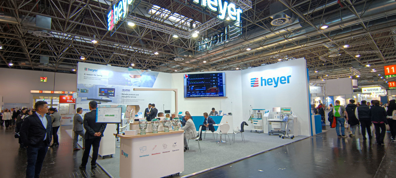 从Schwerin到Düsseldorf， 百年heyer强势亮相MEDICA